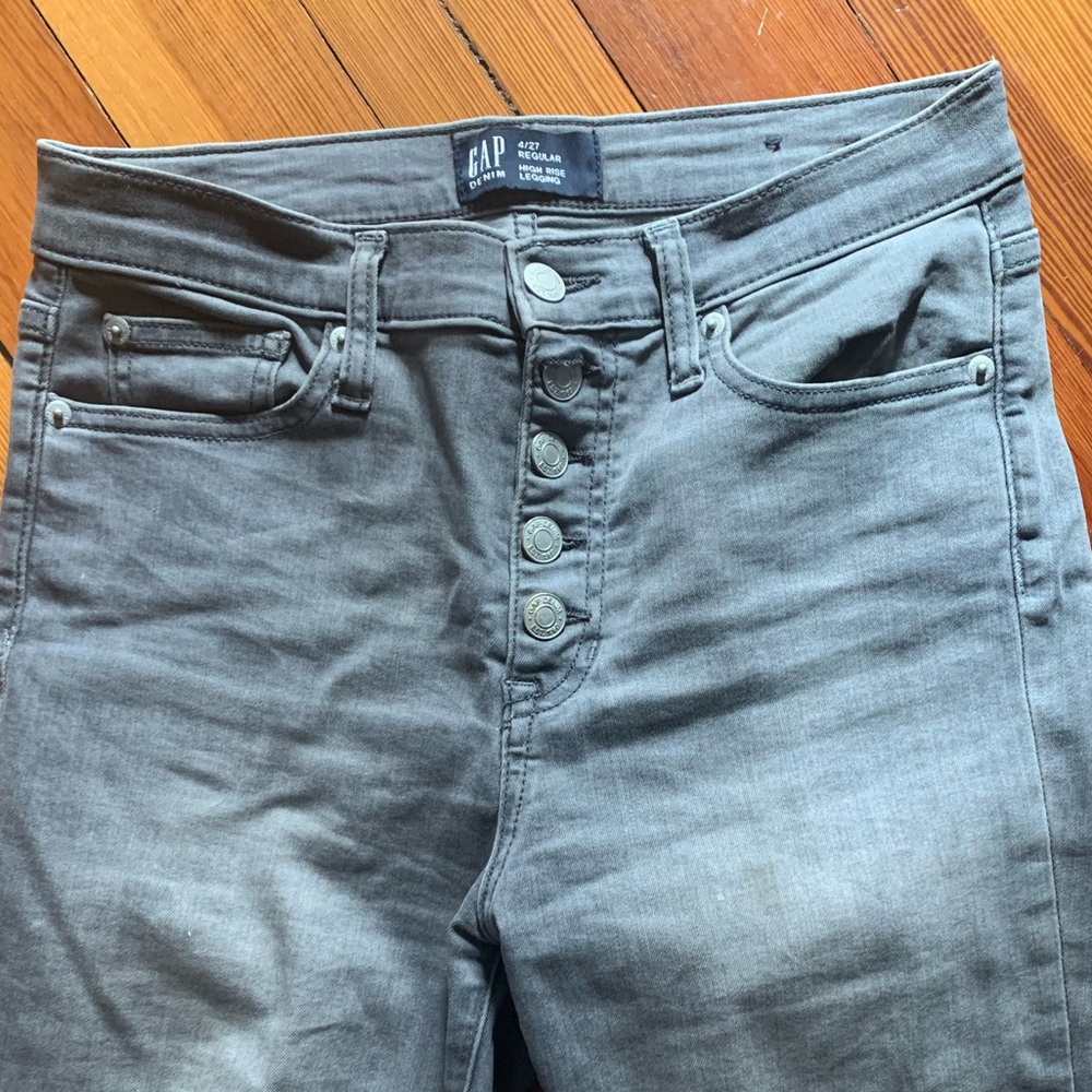 GAP NEVER WORN high rise jegging